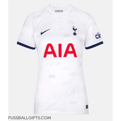 Tottenham Hotspur Fußballbekleidung Heimtrikot Damen 2023-24 Kurzarm